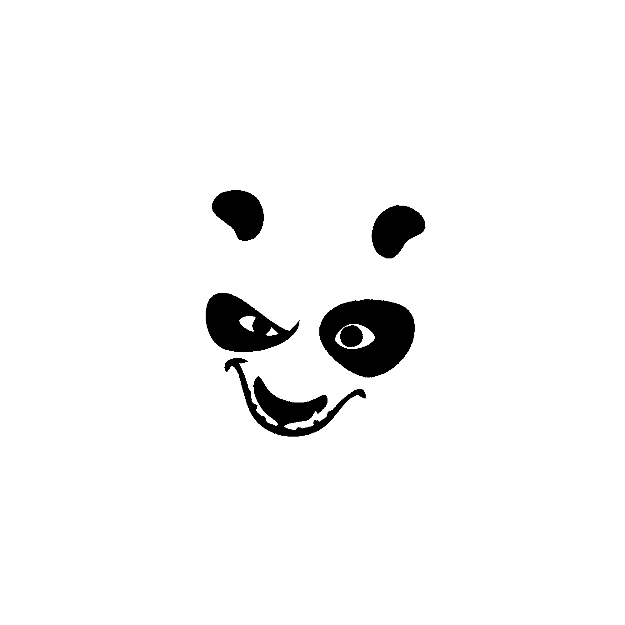 Kung Fu Panda - Grinsepanda